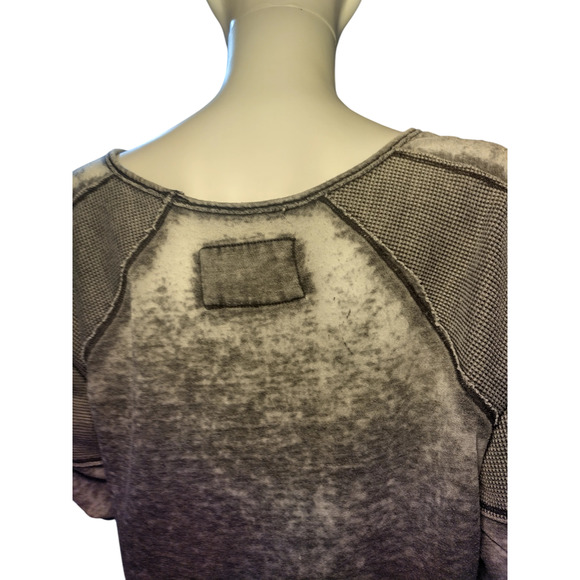 Marc New York Womens Pullover Long Sleeve Vintage Washed Sweatshirt Gray Medium - Picture 14 of 16